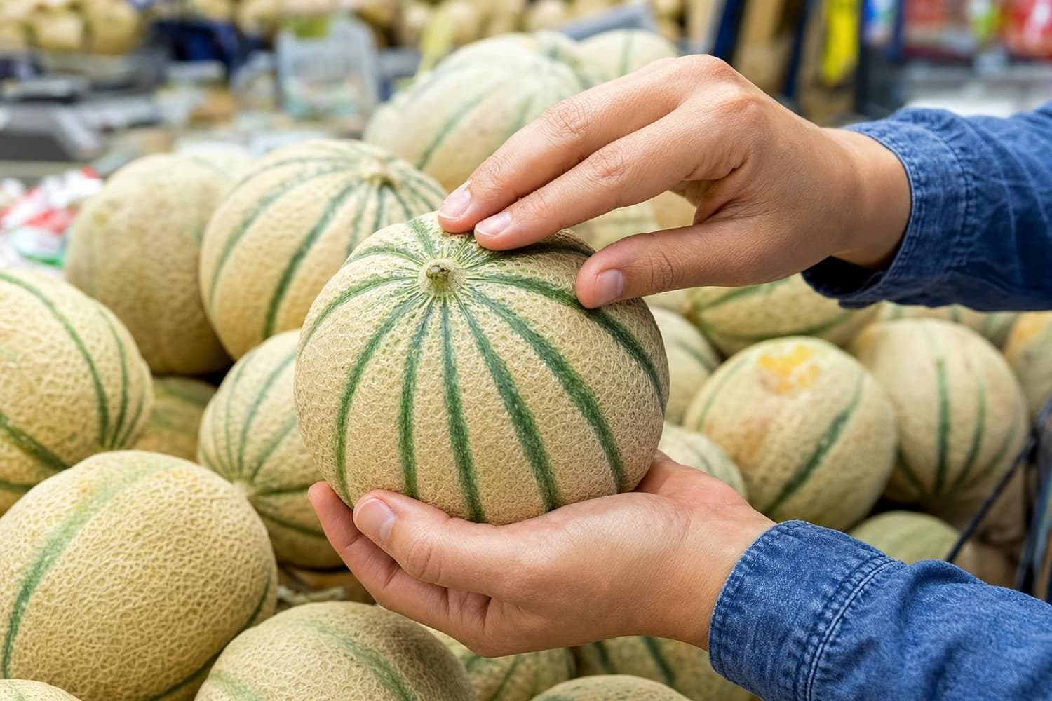 Melon sucré : le nombre de lignes sur la peau qui ne trompe pas